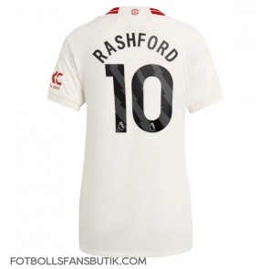 Manchester United Marcus Rashford #10 Replika Tredje Tröja Damer 2023-24 Kortärmad